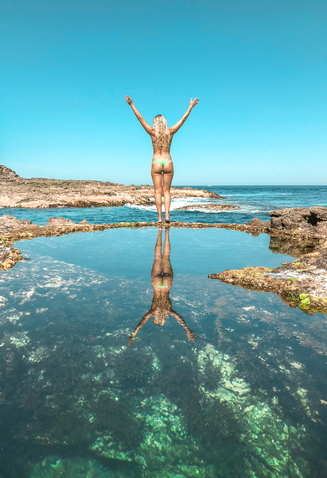 Dreaming of elsewhere bushrangers bay rock pools