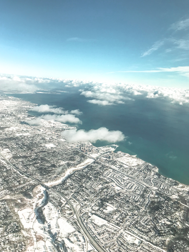 spellbound travels toronto view from plane