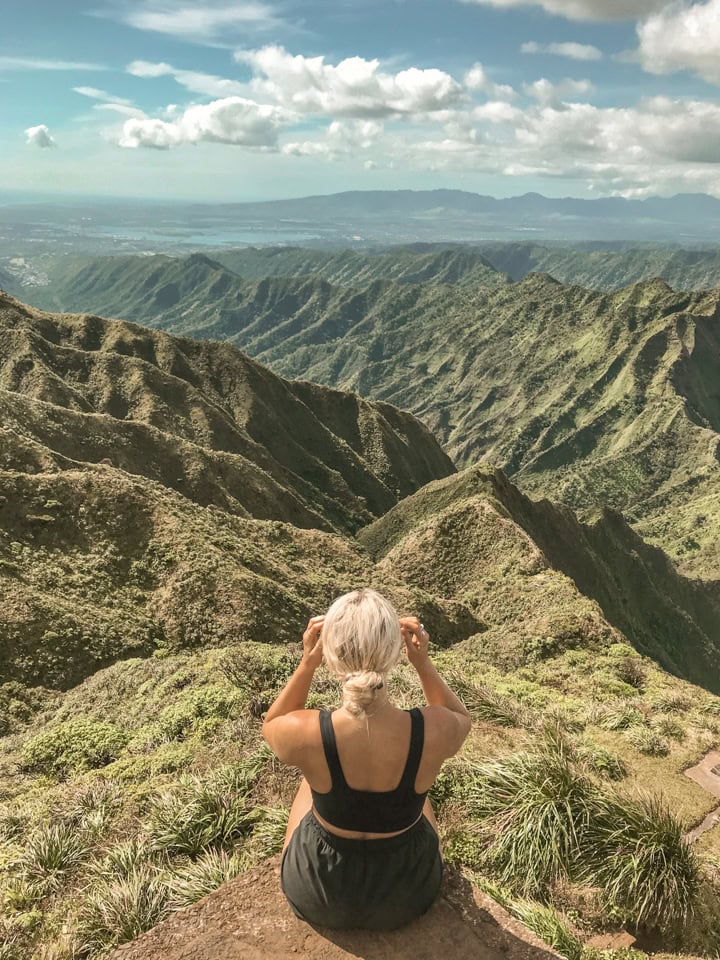 spellbound travels stairway to heaven hike view oahu haiku stairs