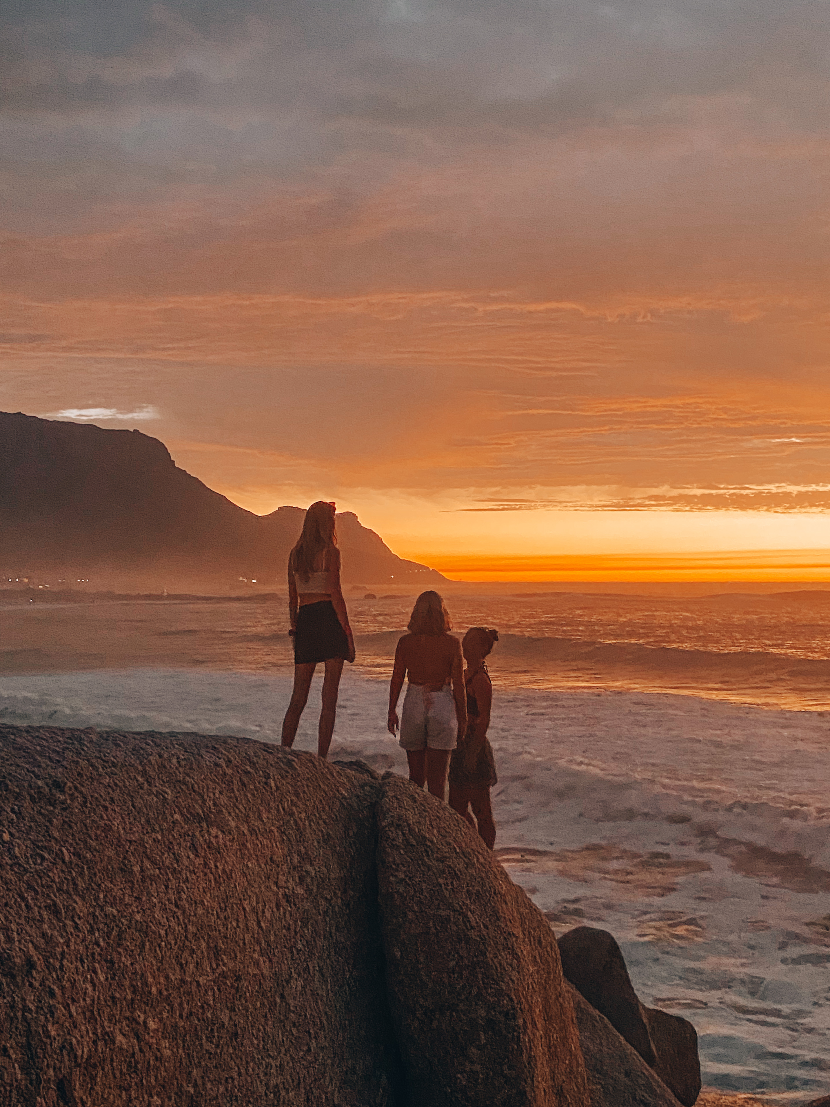 spellbound travels glen beach cape town beach sunset view